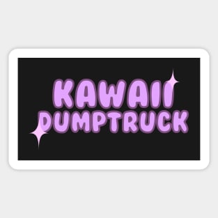 Kawaii Dumptruck Sticker